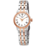 Tissot Classic Dream Quartz White Dial Ladies Watch T129.210.22.013.00 - The Watches Men & Co