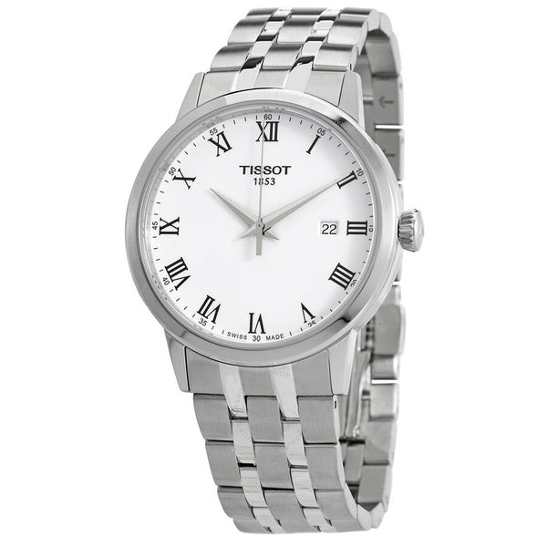 Tissot Classic Dream Quartz White Dial Men's Watch T129.410.11.013.00 - The Watches Men & Co