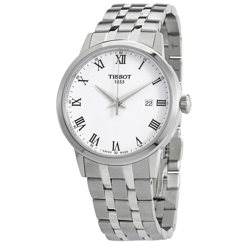 Tissot Classic Dream Quartz White Dial Men's Watch T129.410.11.013.00 - The Watches Men & Co