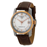 Tissot Classic Mother of Pearl Dial Ladies Watch T0872075611700 - The Watches Men & Co