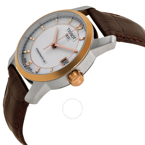 Tissot Classic Mother of Pearl Dial Ladies Watch T0872075611700 - The Watches Men & Co #2