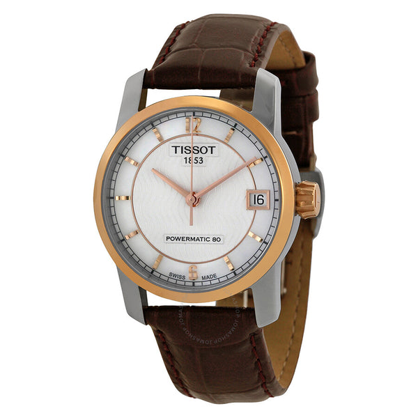 Tissot Classic Mother of Pearl Dial Ladies Watch T0872075611700 - The Watches Men & Co