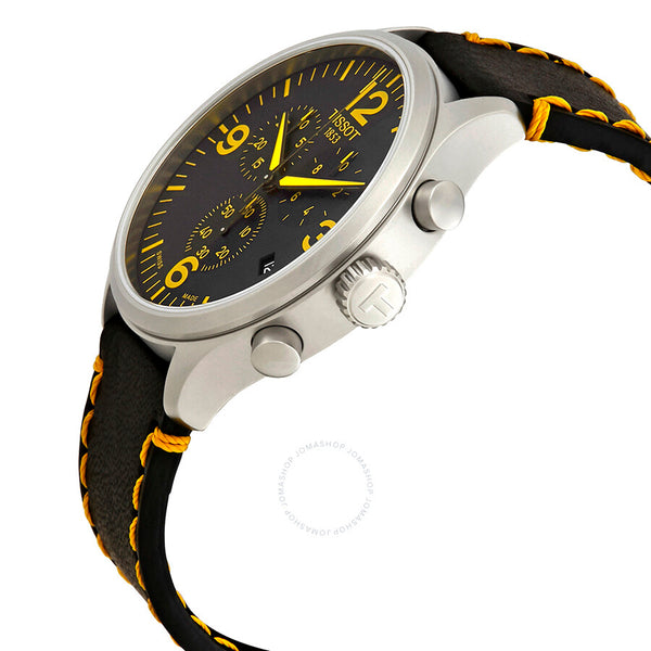 Tissot Classic Tour De France Chronograph Black Dial Men's Watch T116.617.16.057.01 - The Watches Men & Co #2