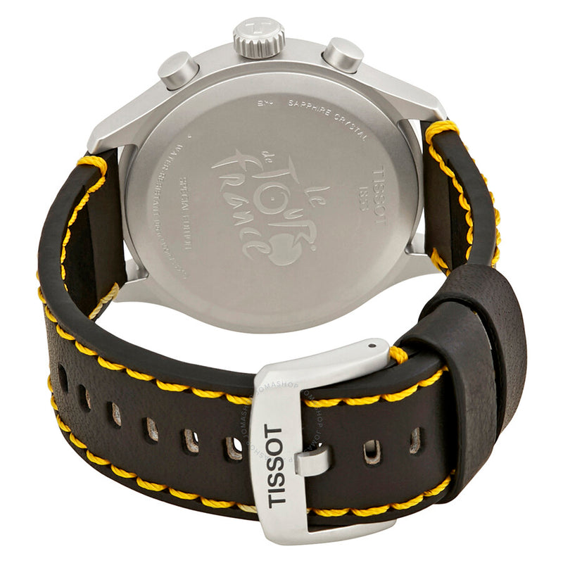 Tissot Classic Tour De France Chronograph Black Dial Men's Watch T116.617.16.057.01 - The Watches Men & Co #3
