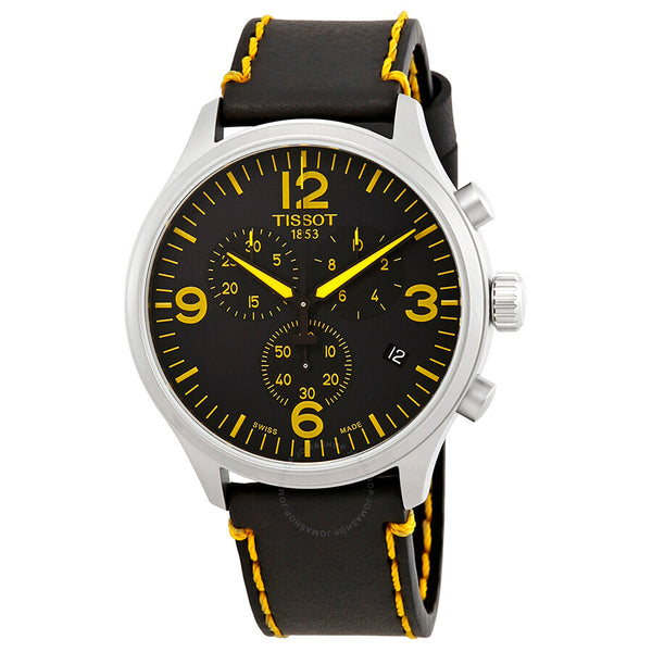 Tissot Classic Tour De France Chronograph Black Dial Men's Watch T116.617.16.057.01 - The Watches Men & Co