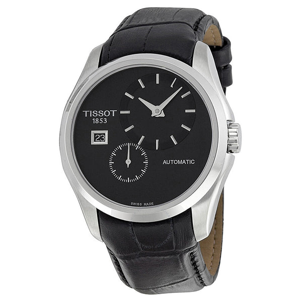 Tissot Couturier Automatic Black Dial Men's Watch T0354281605100 - The Watches Men & Co