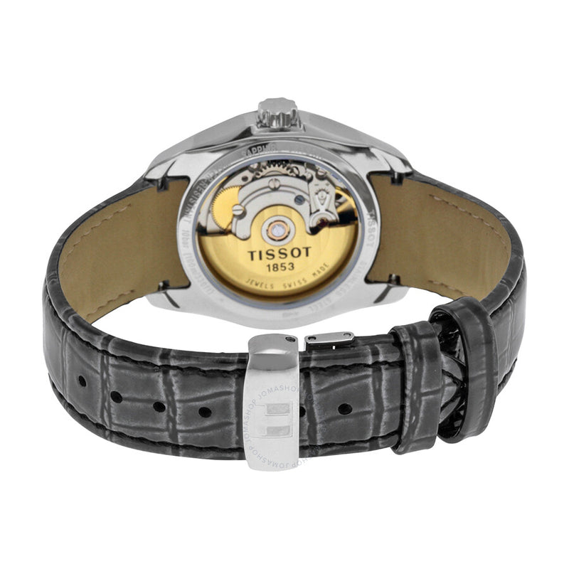 Tissot Couturier Automatic Black Dial Ladies Watch T0352071605100 - The Watches Men & Co #3