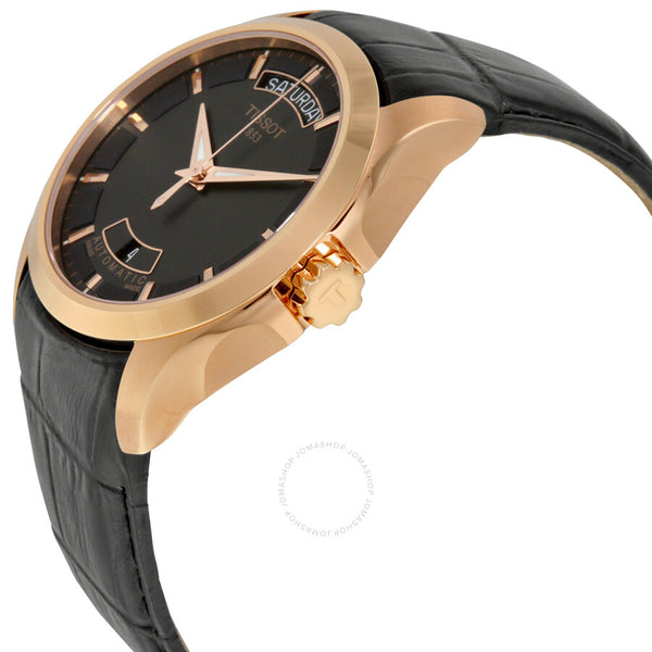 Tissot Couturier Automatic Black Dial Men's Watch T0354073605100 - The Watches Men & Co #2