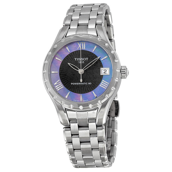Tissot Couturier Automatic Black Dial Ladies Watch T0722071112800 - The Watches Men & Co