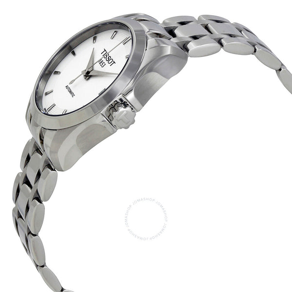 Tissot Couturier Automatic Silver Dial Ladies Watch T035.207.11.011.00 - The Watches Men & Co #2
