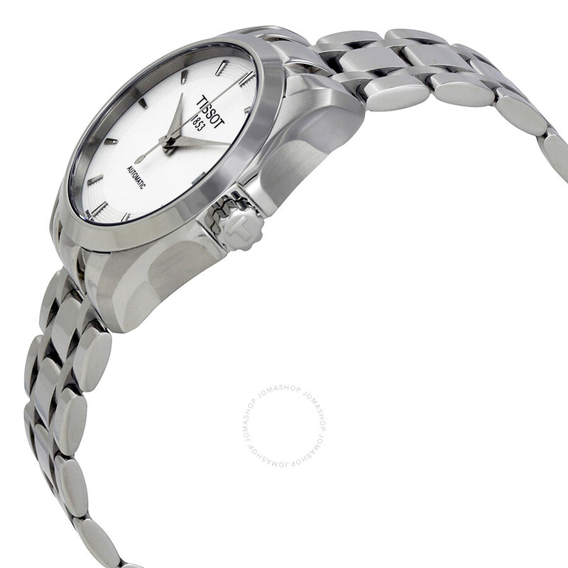 Tissot Couturier Automatic Silver Dial Ladies Watch T035.207.11.011.00 - The Watches Men & Co #2