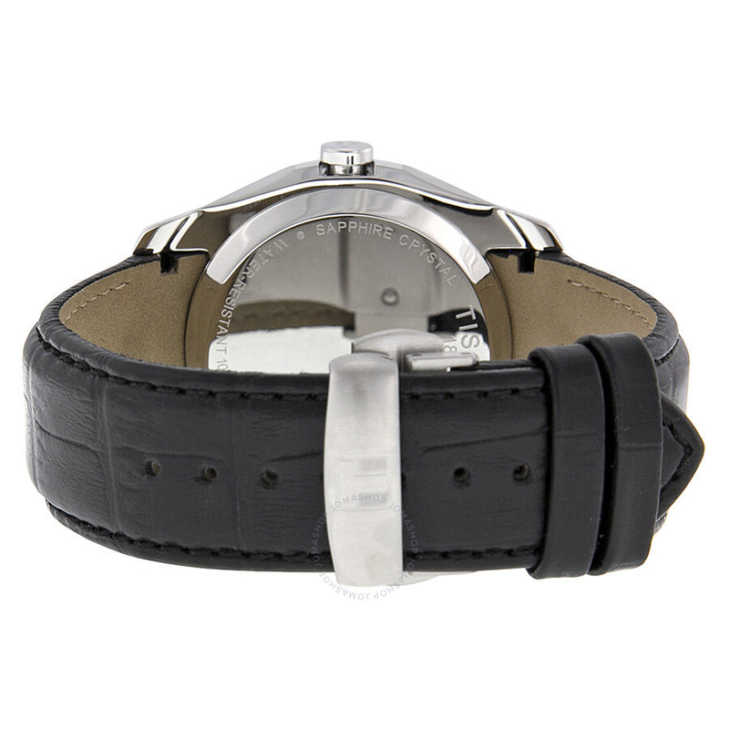 Tissot Couturier Black Dial Black Leather Men's Analog-Digital Watch T035.446.16.051.00 - The Watches Men & Co #3