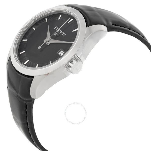 Tissot Couturier Black Dial Ladies Watch T0352101605100 - The Watches Men & Co #2