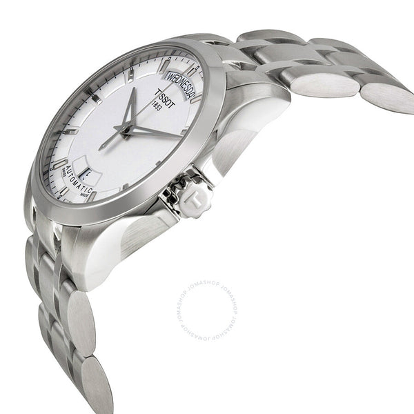 Tissot Couturier Day-Date Silver Dial Men's Watch T035.407.11.031.00 - The Watches Men & Co #2