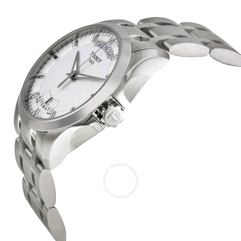 Tissot Couturier Day-Date Silver Dial Men's Watch T035.407.11.031.00 - The Watches Men & Co #2