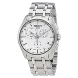 Tissot Couturier GMT Silver Dial Trend stainless Steel - The Watches Men & Co