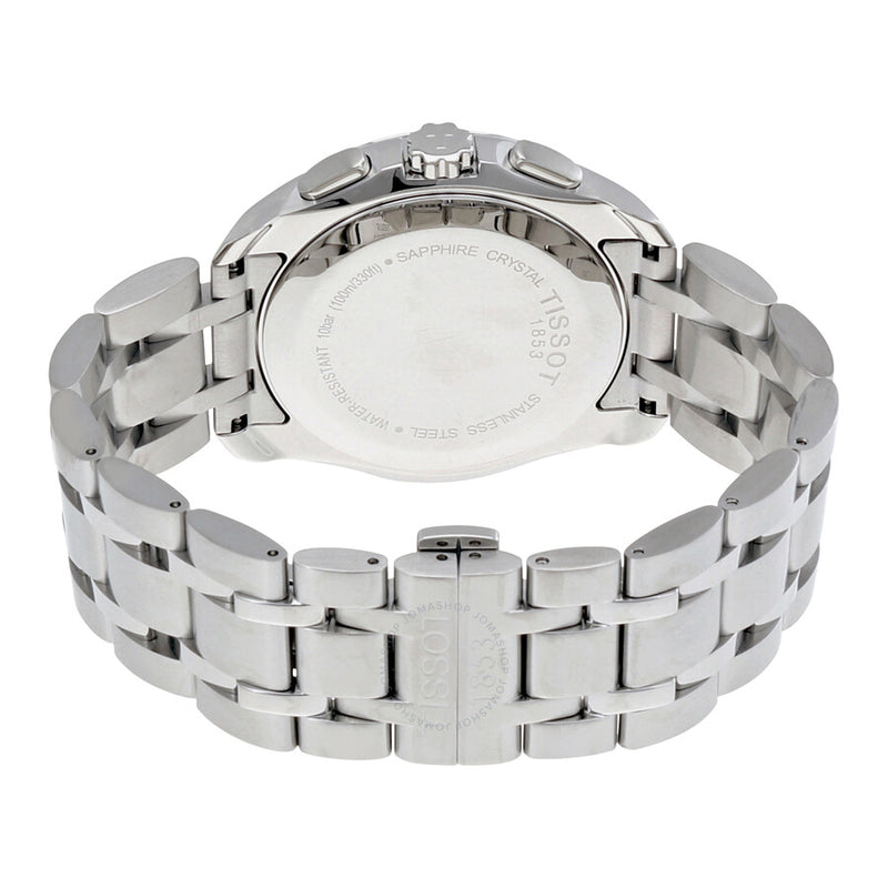 Tissot Couturier GMT Silver Dial Trend stainless Steel - The Watches Men & Co #3