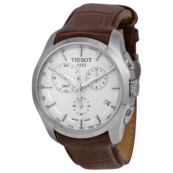 Tissot Couturier GMT White Dial Men's Watch T035.439.16.031.00 - The Watches Men & Co