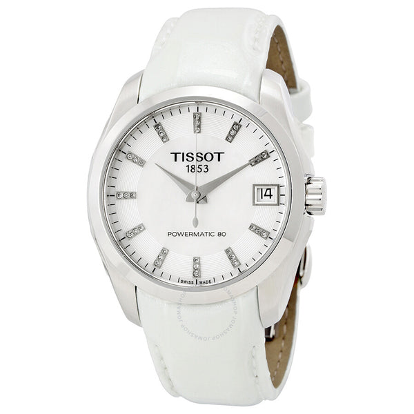 Tissot Couturier Lady Powermatic 80 Automatic Ladies Watch T035.207.16.116.00 - The Watches Men & Co