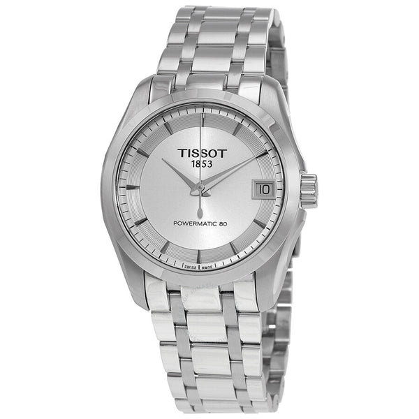 Tissot Couturier Powermatic 80 Automatic Ladies Watch T035.207.11.031.00 - The Watches Men & Co