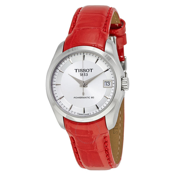 Tissot Couturier Powermatic 80 Automatic Ladies Watch T0352071603101 - The Watches Men & Co