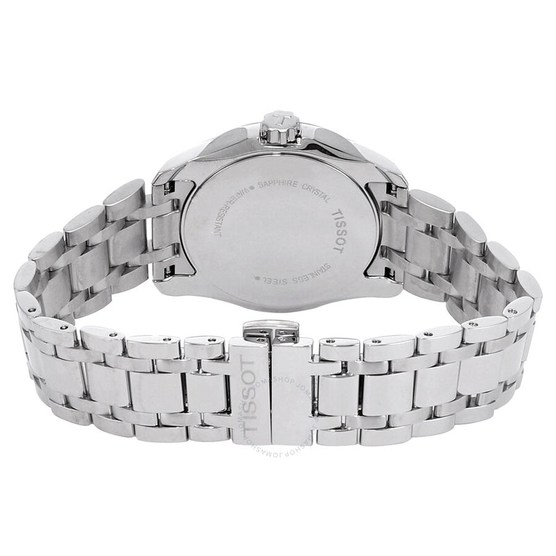 Tissot Couturier Quartz Black Dial Ladies Watch T035.210.11.051.01 - The Watches Men & Co #3