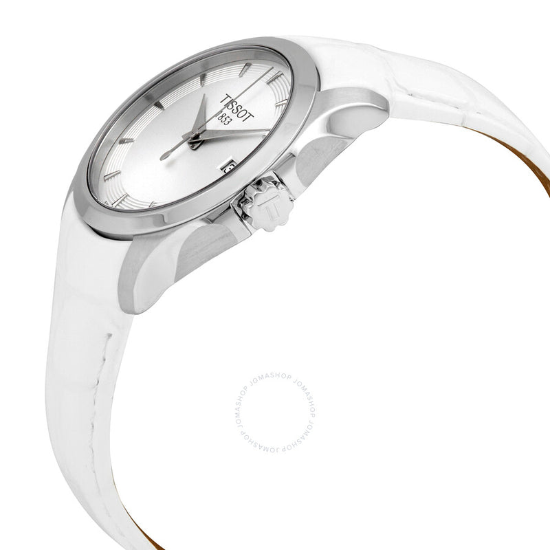 Tissot Couturier Quartz Silver Dial Ladies Watch T035.210.16.031.00 - The Watches Men & Co #2