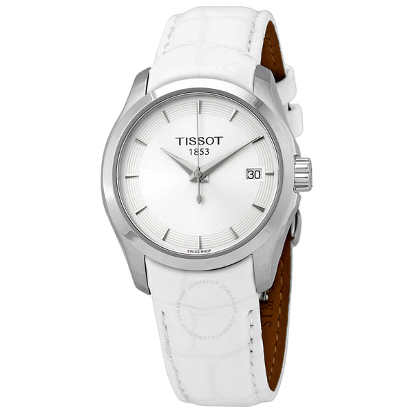 Tissot Couturier Quartz Silver Dial Ladies Watch T035.210.16.031.00 - The Watches Men & Co