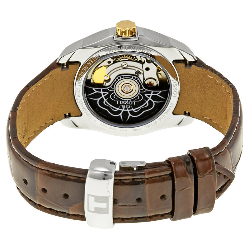 Tissot Couturier Powermatic 80 Silver Dial Ladies Watch T0352072603100 - The Watches Men & Co #3