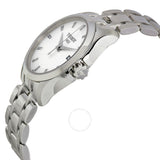 Tissot Couturier Silver Dial Diamond Markers Ladies Watch T0352101101600 - The Watches Men & Co #2