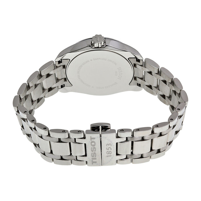Tissot Couturier Silver Dial Diamond Markers Ladies Watch T0352101101600 - The Watches Men & Co #3