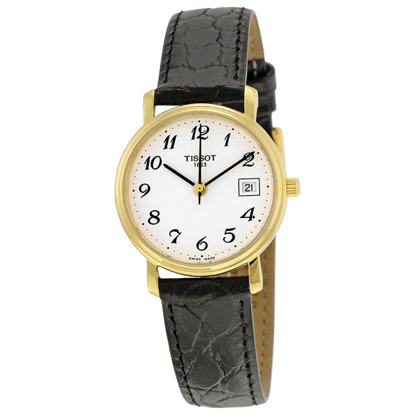 Tissot Desire Gold PVD Ladies Watch T52512112 - The Watches Men & Co