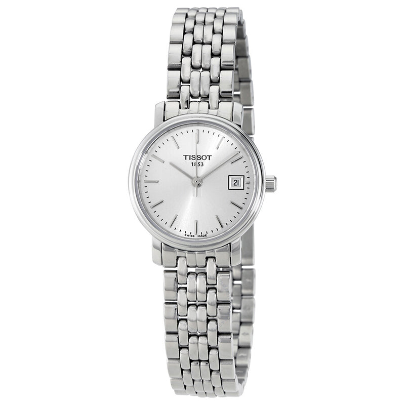 Tissot Desire Steel Case Silver Dial Ladies Watch T52.1.281.31 - The Watches Men & Co