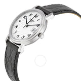 Tissot Desire White Dial Black Leather Ladies Watch T52.1.121.12 - The Watches Men & Co #2