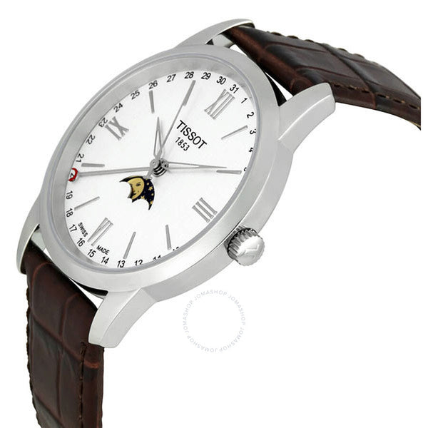 Tissot Dream Moonphase Silver Dial Men's Watch T033.423.16.038.00 - The Watches Men & Co #2