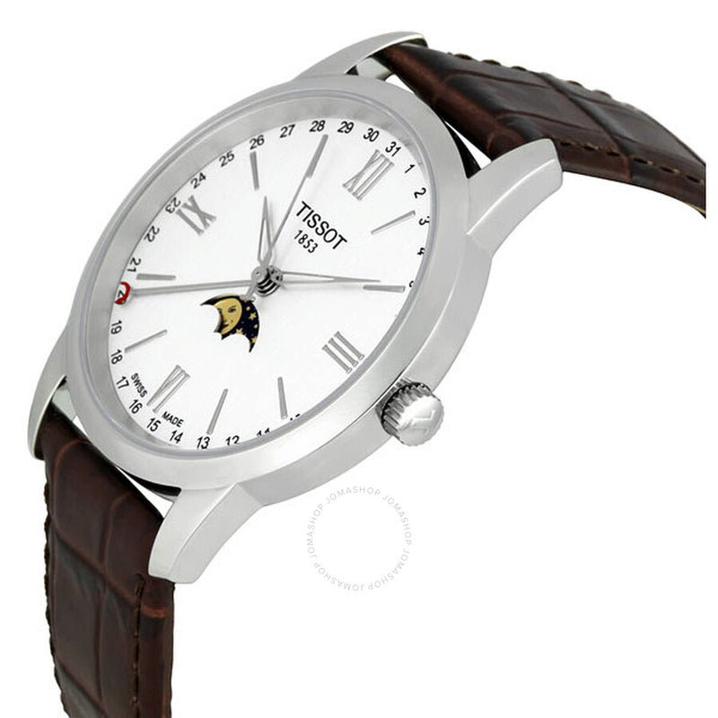 Tissot Dream Moonphase Silver Dial Men's Watch T033.423.16.038.00 - The Watches Men & Co #2