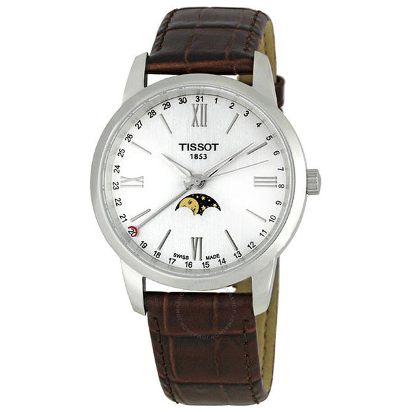 Tissot Dream Moonphase Silver Dial Men's Watch T033.423.16.038.00 - The Watches Men & Co