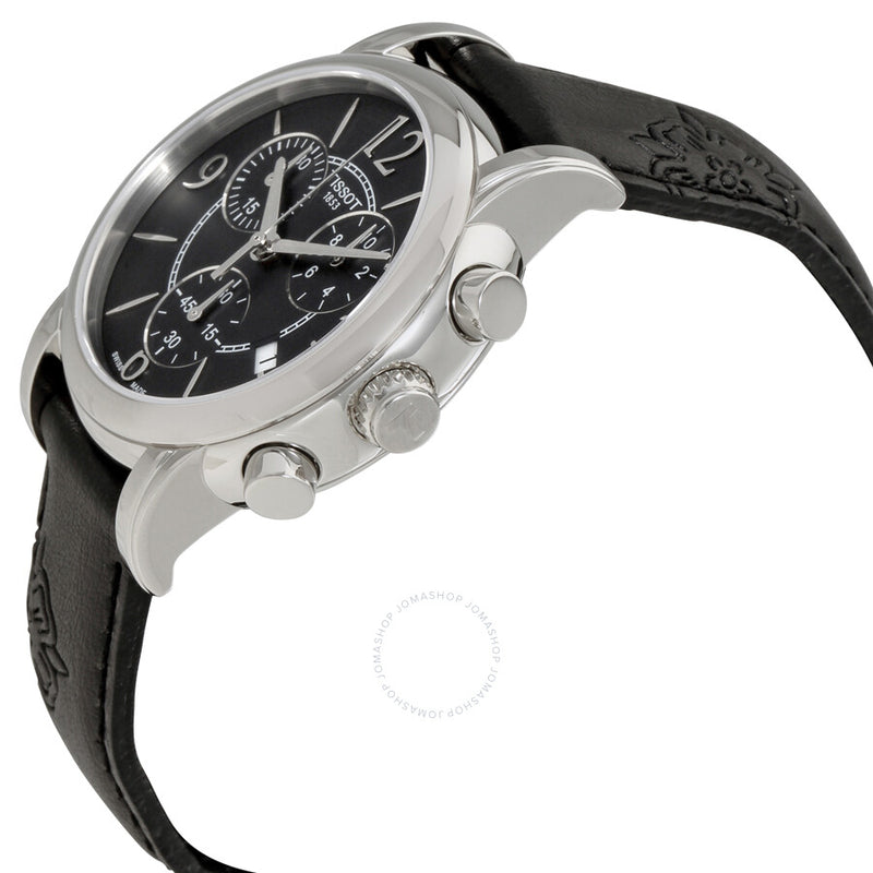 Tissot Dressport Black Dial Ladies Watch T0502171705700 - The Watches Men & Co #2