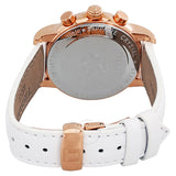 Tissot Dressport White Mother of Pearl Dial White Leather Ladies Watch T0502176711701 - The Watches Men & Co #3