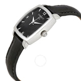 Tissot Everytime Black Dial Black Leather Ladies Watch T057.910.16.057.00 - The Watches Men & Co #2