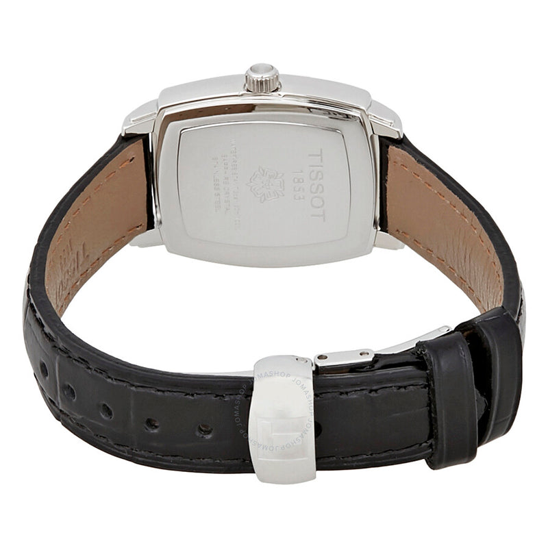 Tissot Everytime Black Dial Black Leather Ladies Watch T057.910.16.057.00 - The Watches Men & Co #3