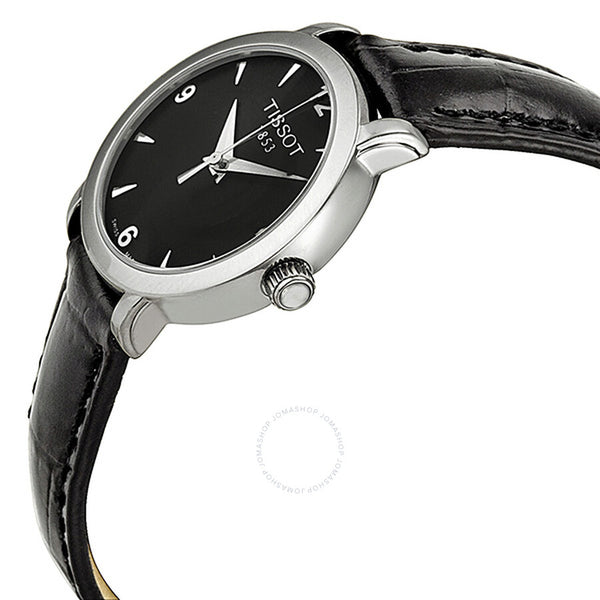 Tissot Everytime Black Dial Ladies Watch T057.210.16.057.00 - The Watches Men & Co #2