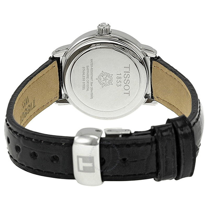 Tissot Everytime Black Dial Ladies Watch T057.210.16.057.00 - The Watches Men & Co #3