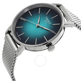 Tissot Everytime Quartz Graded Green-Black Dial Ladies Watch T1432101109100 - The Watches Men & Co #2
