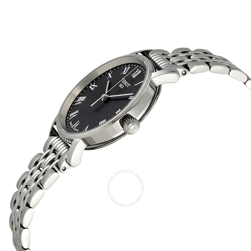 Tissot Everytime Small Black Dial Ladies Watch T1092101105300 - The Watches Men & Co #2