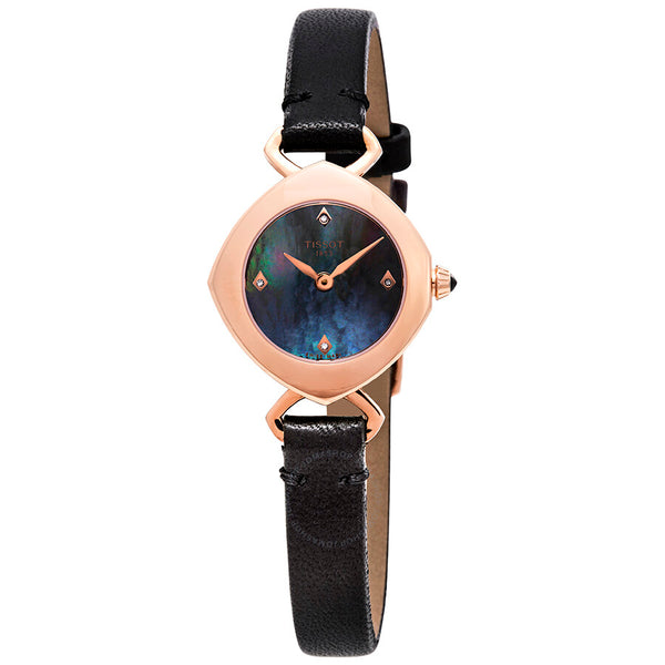 Tissot Femini-T Diamond Blue Dial Ladies Watch T113.109.36.126.00 - The Watches Men & Co