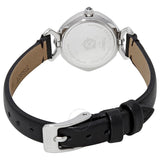 Tissot Femini-T  Mother of Pearl Dial Ladies Black Leather Watch T113.109.16.126.00 - The Watches Men & Co #3