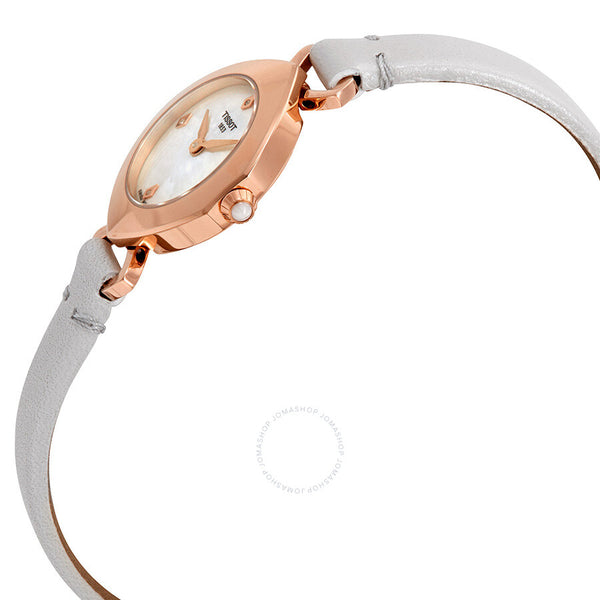 Tissot Femini-T Mother of Pearl Dial Ladies Watch T113.109.36.116.00 - The Watches Men & Co #2