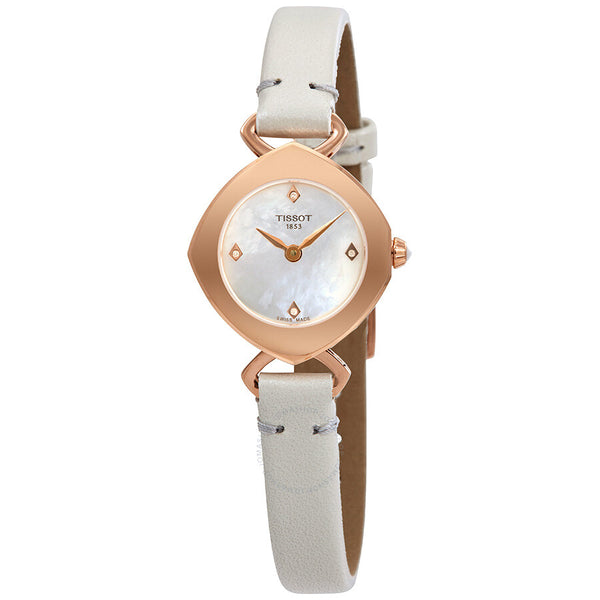 Tissot Femini-T Mother of Pearl Dial Ladies Watch T113.109.36.116.00 - The Watches Men & Co