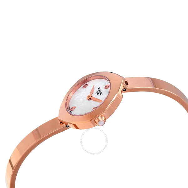 Tissot Femini-T Mother of Pearl Dial Ladies Watch T113.109.33.116.00 - The Watches Men & Co #2
